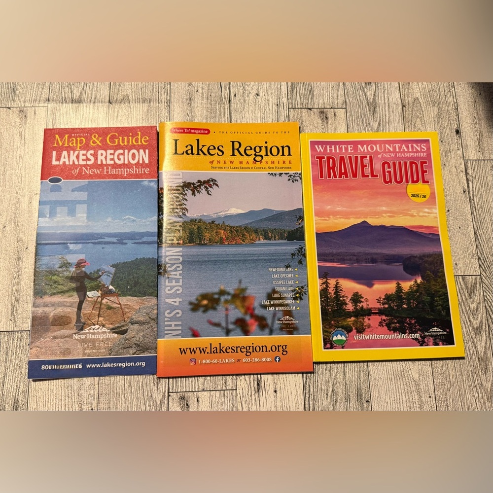 Official Map & Guide - Lakes Region - Lake Winnipesaukee New Hampshire